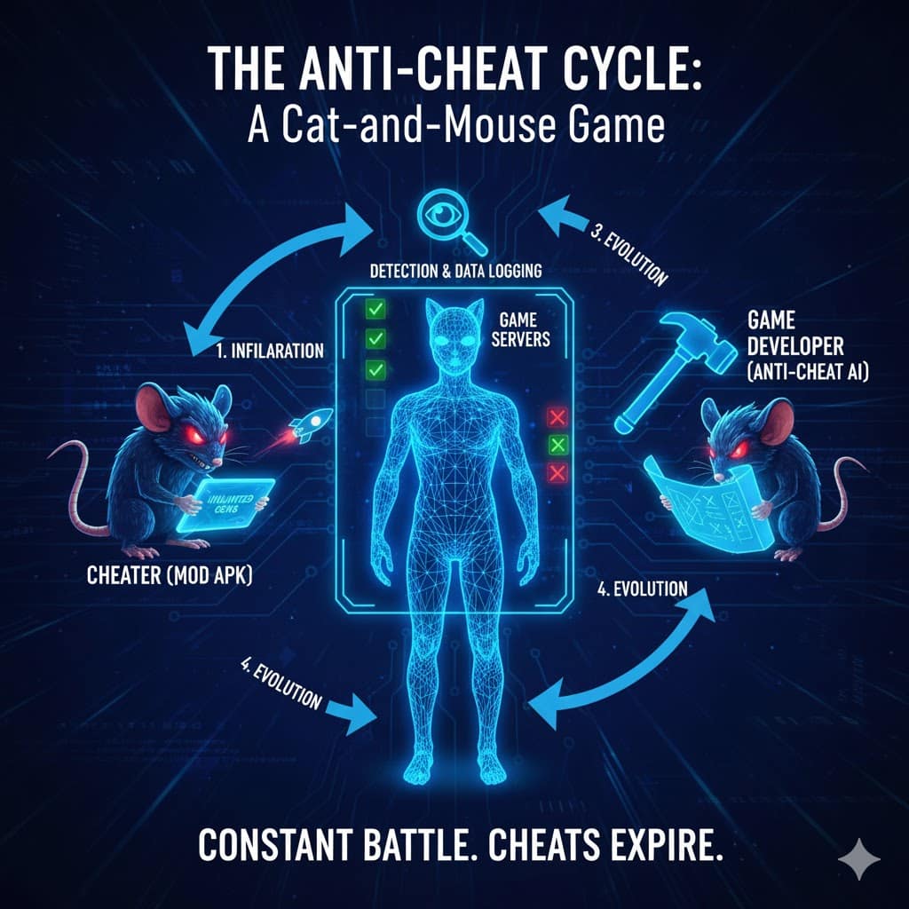 Anti-cheat cycle